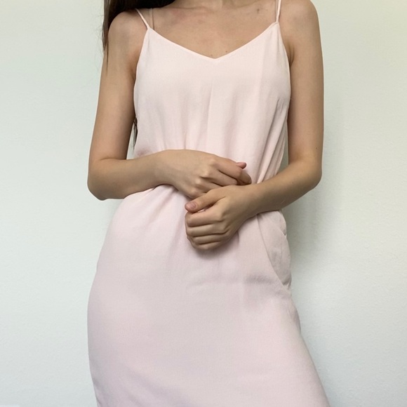 Mini cami dress in pastel pink - Picture 1 of 3